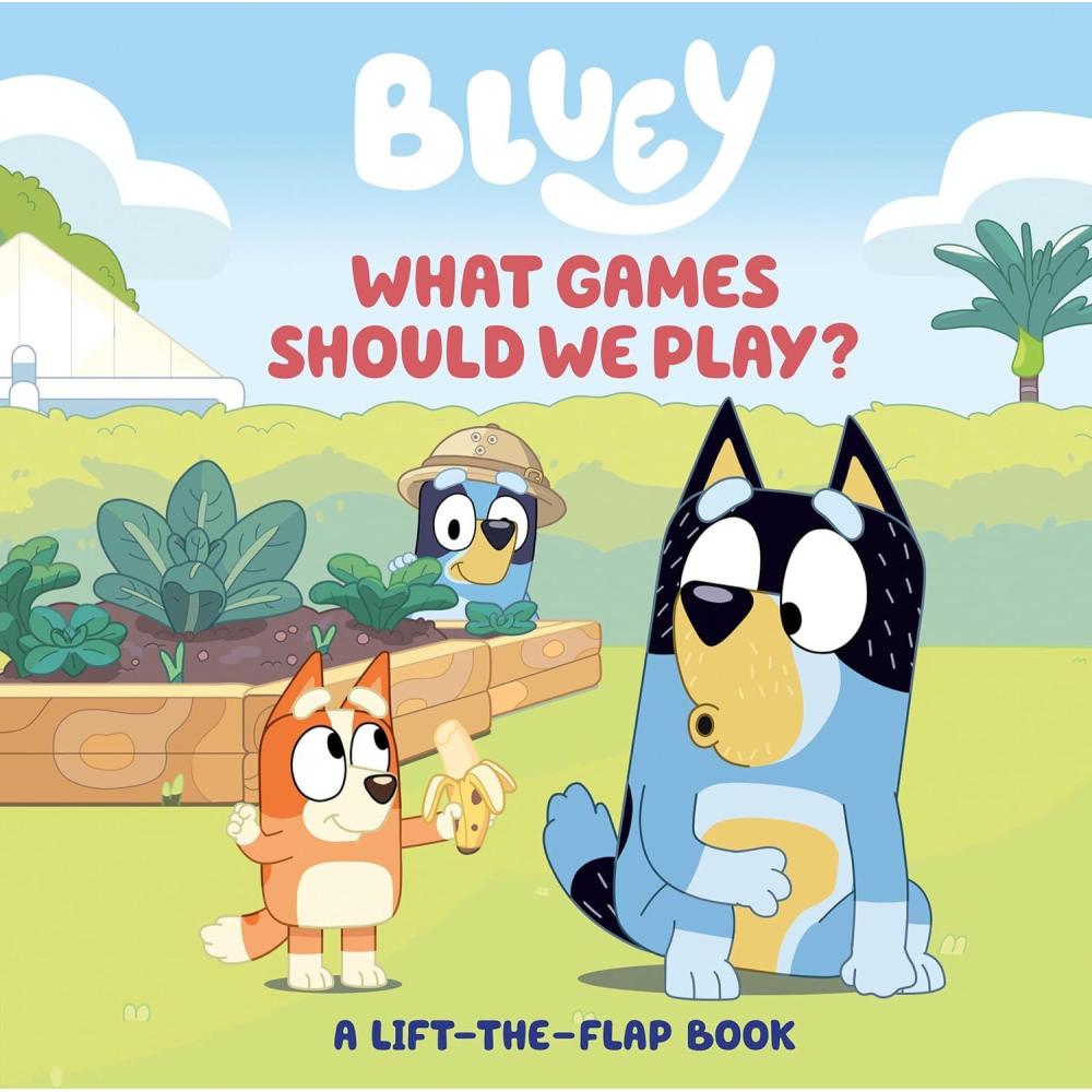 imageBluey What Games Should We Play A LifttheFlap Book