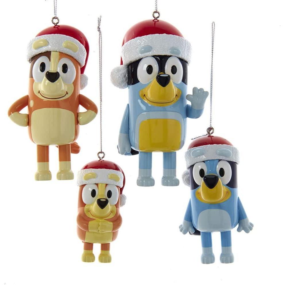 imageBluey and Family Ornaments 4Piece Set