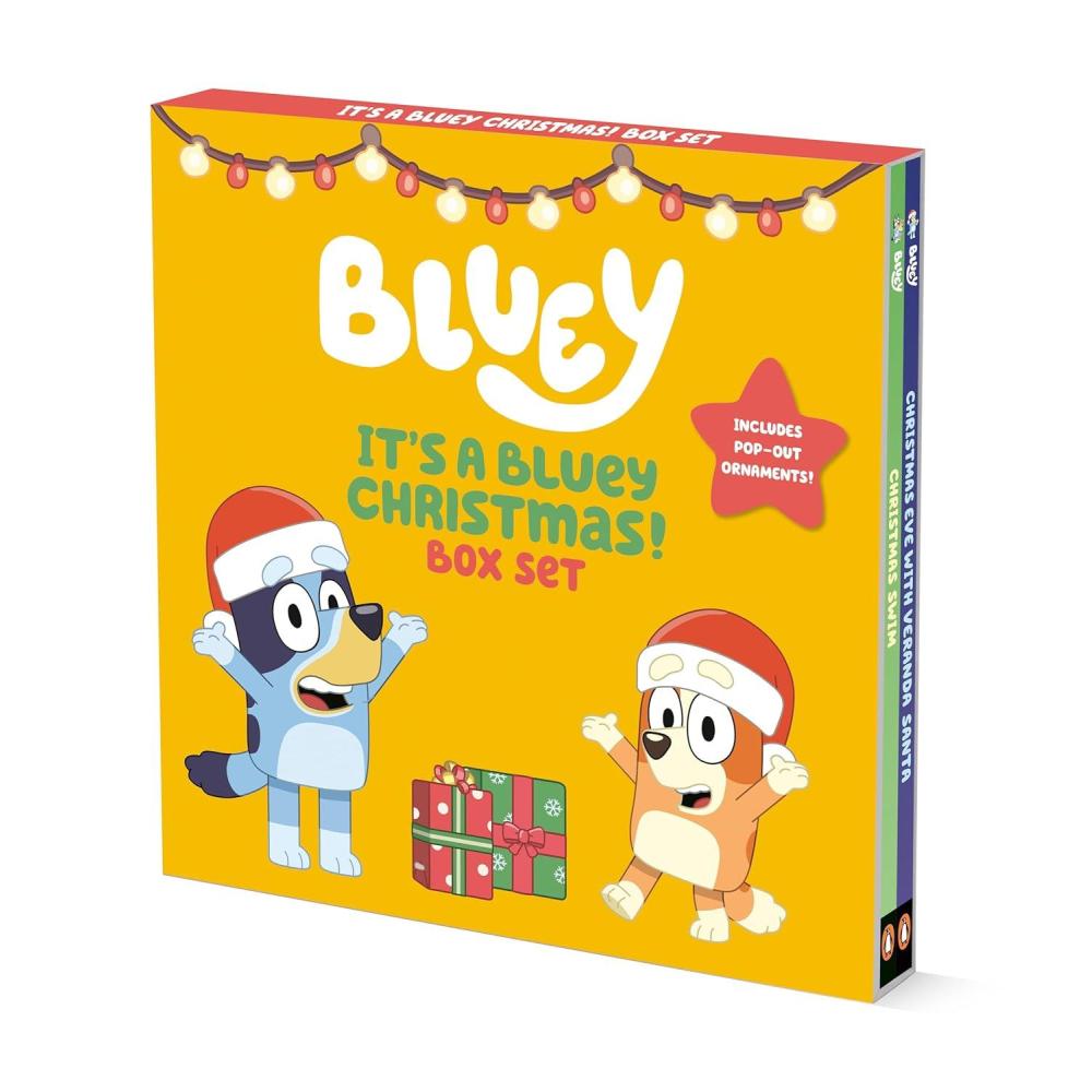 imageIts a Bluey Christmas Box Set Includes PopOut Ornaments