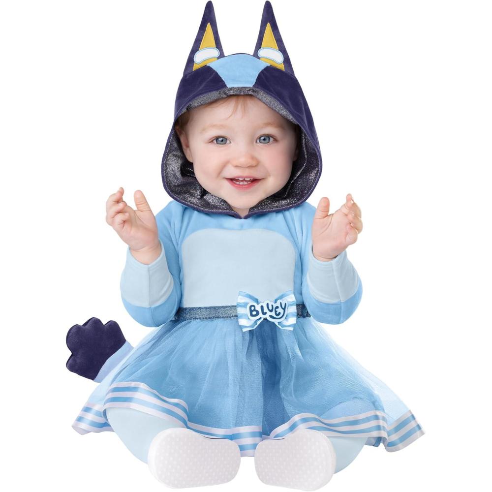 imageSpirit Halloween Bluey Baby Dress Costume Officially Licensed Family Group Costumes Baby Disney Outfit