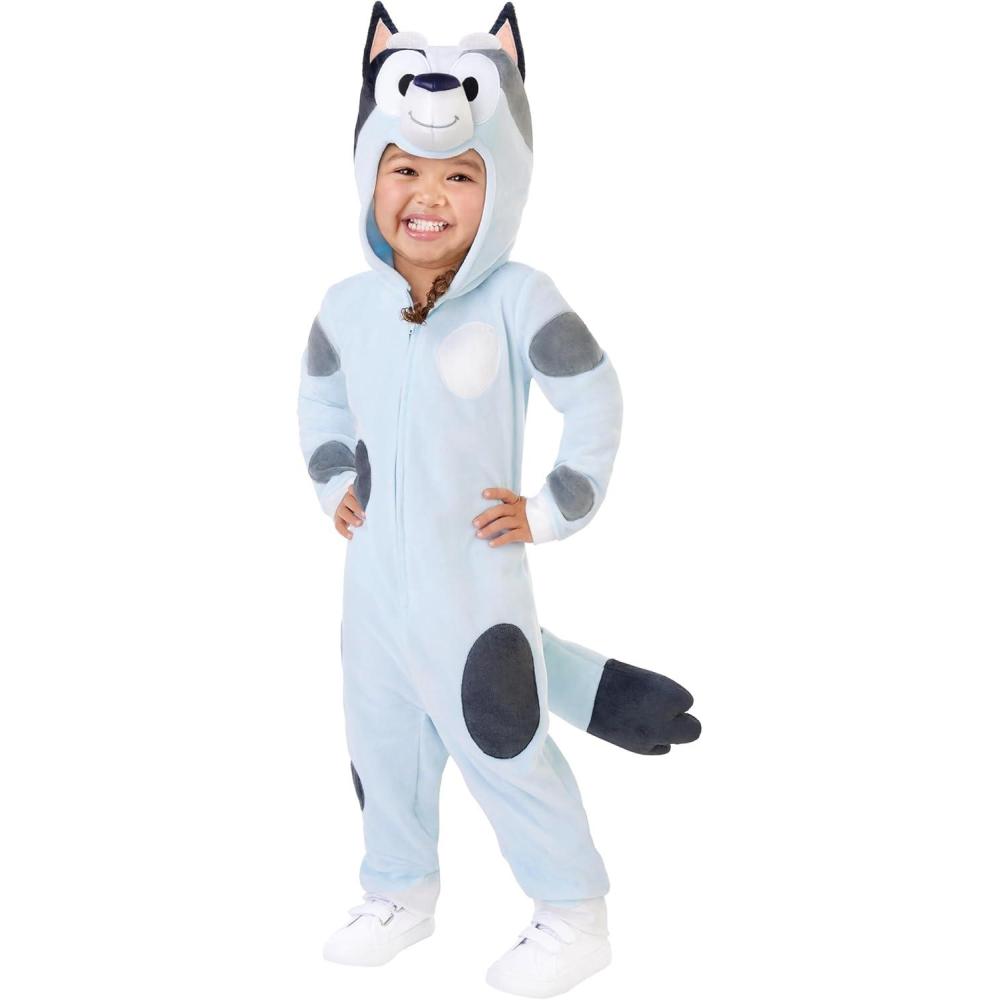 imageSpirit Halloween Bluey Toddler Muffin Jumpsuit Costume Officially Licensed Bluey Halloween Costume