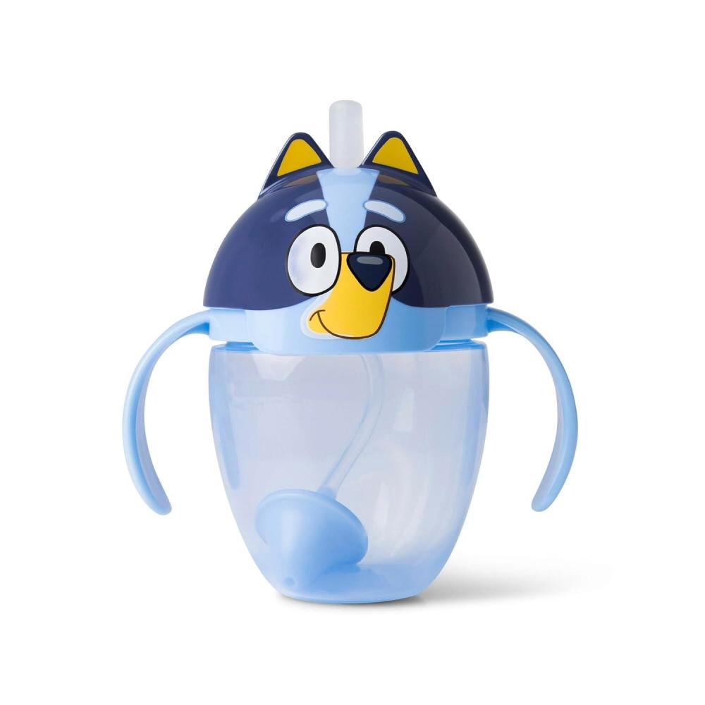 imageThe First Years Bluey Trainer Weighted Straw Cup Toddler Cups with Weighted Straw Baby and Toddler Straw Cup Spill Proof Bluey Toddler Feeding Supplies Ages 6 Months and Up 7 Ouncenovelty