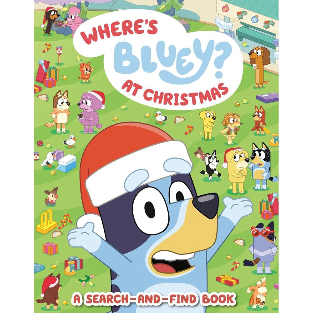 imageWheres Bluey At Christmas A SearchandFind Book