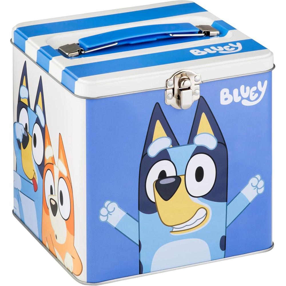 imageXL Storage Tin with Handle Bluey