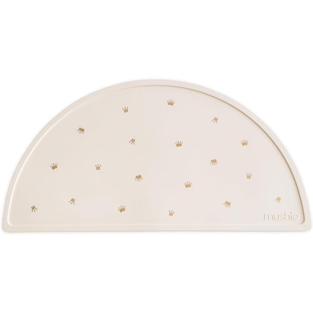 imagemushie x Bluey Silicone Placemat for Kids BPAFree NonSlip Design Bluey IvoryCrowns