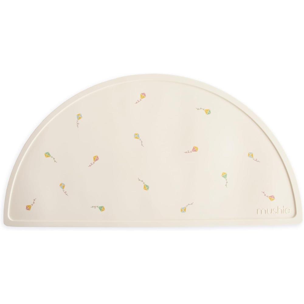 imagemushie x Bluey Silicone Placemat for Kids BPAFree NonSlip Design Bluey IvoryKites