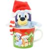 Animal Adventure | Bluey | 7.5” Collectible Plush |Bingo with Bunny Ear Headband(6″ Plush & Mug)
