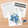 Bendon Inc Bluey Imagine Ink Coloring Book with 1 Mess Free Marker, 16 Pages, 54441