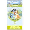 Bluey Birthday Party Supplies & Decorations | Large 28″ Foil Bluey Balloon & 18″ Round Foil Balloon | Sticker