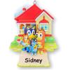 Bluey Christmas Ornament – Officially Licensed – Bluey Bingo Heeler Family Christmas Tree Ornament Decoration with Custom Names