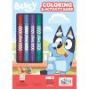 Bluey Coloring Book Includes Stamper Markers and Stickers, 48 Pages Coloring Fun with Bluey and Friends, Creative Kids Activity Book by Bendon