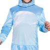 Bluey Costume for Kids, Official Bluey Character Outfit with Jumpsuit and Headpiece for Toddlers