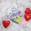 Bluey Finders Keepers Valentines Box, Individually Wrapped Hard Candies and Collectible Figurine, 1.76 Ounces