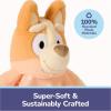 GUND Bingo Sustainably Soft Plush Lovey, Made with Recycled Materials, Baby Blanket with Stuffed Animal, Orange, 13”