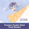 GUND Bluey Sustainably Soft Plush Lovey, Made with Recycled Materials, Baby Blanket with Stuffed Animal, Blue, 13”