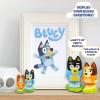 Horizon Group USA Bluey Paint Your Own Figurines – Ceramic and Bingo Figurines for Kids to Paint – Fun Painting Kit – Creative Toys for Kids, Great for Birthday Parties & Sleepovers,Multi