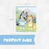Unique Bluey Goodie Bags for Party Favors | 16 Pack | Bluey Birthday Decorations and Party Supplies