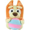 Animal Adventure | Bluey | 7.5” Collectible Plush |Bingo with Bunny Ear Headband(4″ Palm Plush)
