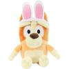 Animal Adventure | Bluey | 7.5” Collectible Plush |Bingo with Bunny Ear Headband(8″ Bunny Plush)