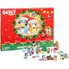 Bluey Advent Calendar Pack Toys for Girls and Boys, 24 Days of Surprises, Kids 2025 Advent Calendar w/Accessories, Stickers & Mini Christmas Tree(Advent Calendar – Mini Figures)