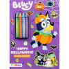 Bluey Colortivity: Happy Halloween! (Color & Activity with Crayons)