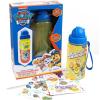 Bluey Decorate Your Own Water Bottle, Repositionable Stickers, Great For Bluey Birthday Parties, Summer Sports, and More, Reusable BPA-Free Water Bottle for Kids Ages 3, 4, 5, 6(Paw Patrol)