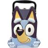 Bluey Head Shaped Tin Carry All – Hinged, Lid, Handle, 1 Count, Blue