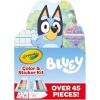 Crayola Bluey Color Wonder Magic Light Brush, Mess Free Painting Station for Kids, Holiday for Kids, Toddler Bluey Toys & Activities, Ages 3+(Art Kit  Bluey)