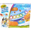 Crayola Bluey Color Wonder Magic Light Brush, Mess Free Painting Station for Kids, Holiday for Kids, Toddler Bluey Toys & Activities, Ages 3+(Bluey Magic Light Brush)