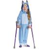Disguise girls Bluey Costume for Kids, Official Adaptive Bluey Costume With Accessibility Features(Bluey)