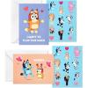 Hallmark Bluey Valentines Day Cards and Stickers for Kids School (24 Classroom Valentines with Envelopes)(Bluey Valentines with Stickers)