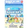Horizon Group USA Bluey Aqua Art – Reusable Water Reveal Activity Pages With Water Pen for No-Mess Drawing and Coloring(Bluey)
