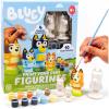 Horizon Group USA Bluey Paint Your Own Figurines – Ceramic and Bingo Figurines for Kids to Paint – Fun Painting Kit – Creative Toys for Kids, Great for Birthday Parties & Sleepovers,Multi