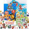 Horizon Group USA Bluey Sticker Playset, 2 Sticker Play Scenes, 35+ Reusable Puffy Bluey Repositionable Stickers for Kids, Perfect for Travel, Screen-Free Fun(Paw Patrol)