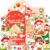 Horizon Group USA Bluey Sticker Playset, 2 Sticker Play Scenes, 35+ Reusable Puffy Bluey Repositionable Stickers for Kids, Perfect for Travel, Screen-Free Fun(Hello Kitty Christmas)