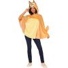 Spirit Halloween Bluey Adult Chilli Costume Top | Officially Licensed | Family Halloween Costumes | Poncho Top