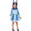 Spirit Halloween Bluey Toddler Girls Costume | Officially Licensed | Theatrical Halloween Outfit