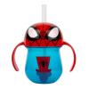 The First Years Bluey Trainer Weighted Straw Cup – Toddler Cups with Weighted Straw – Baby and Toddler Straw Cup Spill Proof – Bluey Toddler Feeding Supplies – Ages 6 Months and Up – 7 Ounce(Spider-Man)