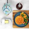 Uncanny Brands Bluey Mini Waffle Maker – Fun Character Waffles – Easy to Use and Clean(Bluey)