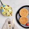 Uncanny Brands Bluey Mini Waffle Maker – Fun Character Waffles – Easy to Use and Clean(Shrek)