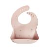 mushie x Bluey Silicone Baby Bib | Adjustable Fit Waterproof Bibs (Bluey Ivory)(Daisy)
