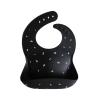 mushie x Bluey Silicone Baby Bib | Adjustable Fit Waterproof Bibs (Bluey Ivory)(Numbers Black)