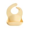 mushie x Bluey Silicone Baby Bib | Adjustable Fit Waterproof Bibs (Bluey Ivory)(Sunshine)