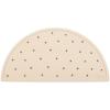 mushie x Bluey Silicone Placemat for Kids | BPA-Free Non-Slip Design (Bluey Ivory)(Black Daisy)