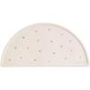 mushie x Bluey Silicone Placemat for Kids | BPA-Free Non-Slip Design (Bluey Ivory)(Crowns)