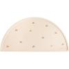 mushie x Bluey Silicone Placemat for Kids | BPA-Free Non-Slip Design (Bluey Ivory)(Rainbows)