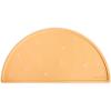 mushie x Bluey Silicone Placemat for Kids | BPA-Free Non-Slip Design (Bluey Ivory)(Sun Orange)