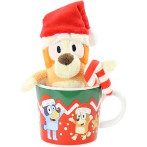 Animal Adventure | Bluey | 7.5” Collectible Plush |Bingo with Bunny Ear Headband(6″ Plush & Mug)