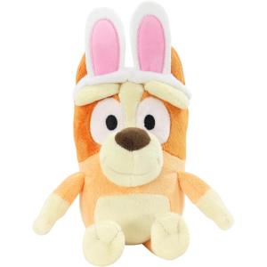 Animal Adventure | Bluey | 7.5” Collectible Plush |Bingo with Bunny Ear Headband(8″ Bunny Plush)