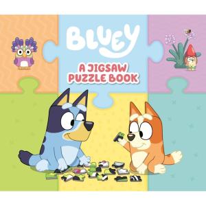 Bluey: A Jigsaw Puzzle Book: Includes 4 Double-Sided Puzzles